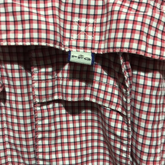 Columbia men’s Super Bahama red long sleeve button down shirt (size XL). - Picture 3 of 11